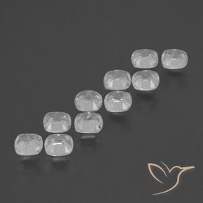 Shop natural 5.18ct ホワイト トパーズ gems, クッション, from ブラジル at GemSelect. In stock, global shipping!