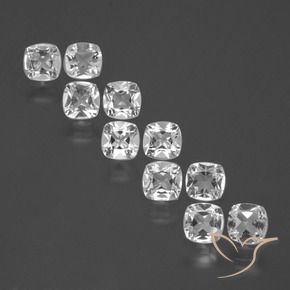 Shop natural 4.41ct ホワイト トパーズ gems, クッション, from ブラジル at GemSelect. In stock, global shipping!