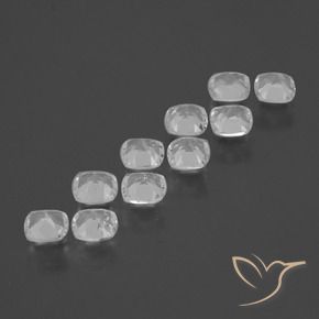Shop natural 4.41ct ホワイト トパーズ gems, クッション, from ブラジル at GemSelect. In stock, global shipping!