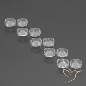 Shop natural 4.63ct クリアホワイト トパーズ gems, クッション, from ブラジル at GemSelect. In stock, global shipping!