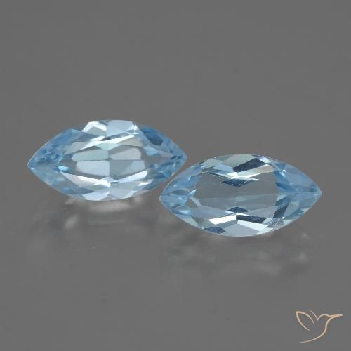 Shop natural 4.59ct スイスブルー トパーズ gems, マーキーズ, from ブラジル at GemSelect. In stock, global shipping!