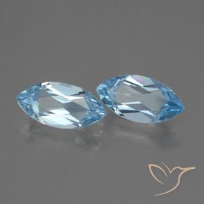 Shop natural 3.86ct スカイブルー トパーズ gems, マーキーズ, from ブラジル at GemSelect. In stock, global shipping!