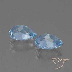 Shop natural 1.67ct スカイブルー トパーズ gems, 洋梨の形, from ブラジル at GemSelect. In stock, global shipping!