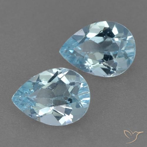 Shop natural 1.79ct スカイブルー トパーズ gems, 洋梨の形, from ブラジル at GemSelect. In stock, global shipping!