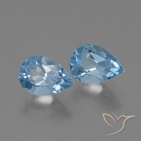 Shop natural 1.68ct スカイブルー トパーズ gems, 洋梨の形, from ブラジル at GemSelect. In stock, global shipping!