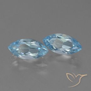 Shop natural 4.38ct スカイブルー トパーズ gems, マーキーズ, from ブラジル at GemSelect. In stock, global shipping!