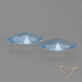 Shop natural 3.60ct スカイブルー トパーズ gems, マーキーズ, from ブラジル at GemSelect. In stock, global shipping!