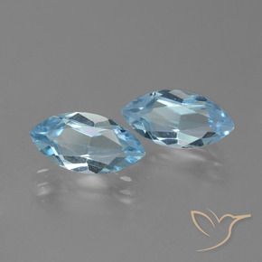 Shop natural 4.86ct スカイブルー トパーズ gems, マーキーズ, from ブラジル at GemSelect. In stock, global shipping!