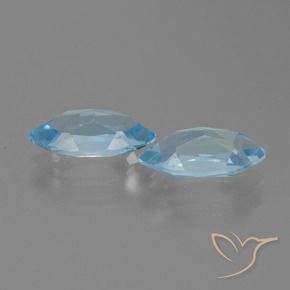 Shop natural 4.86ct スカイブルー トパーズ gems, マーキーズ, from ブラジル at GemSelect. In stock, global shipping!