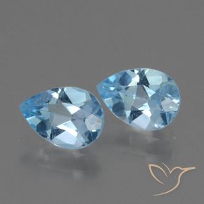 Shop natural 1.65ct スカイブルー トパーズ gems, 洋梨の形, from ブラジル at GemSelect. In stock, global shipping!