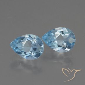 Shop natural 1.72ct スカイブルー トパーズ gems, 洋梨の形, from ブラジル at GemSelect. In stock, global shipping!