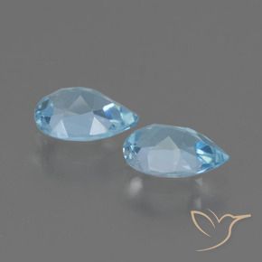 Shop natural 1.56ct スカイブルー トパーズ gems, 洋梨の形, from ブラジル at GemSelect. In stock, global shipping!