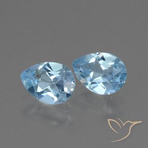 Shop natural 1.58ct スカイブルー トパーズ gems, 洋梨の形, from ブラジル at GemSelect. In stock, global shipping!