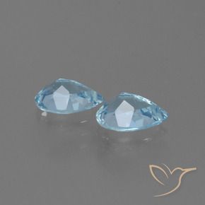 Shop natural 1.69ct スカイブルー トパーズ gems, 洋梨の形, from ブラジル at GemSelect. In stock, global shipping!