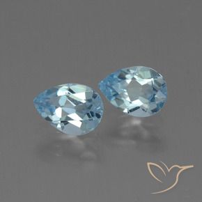 Shop natural 1.65ct スカイブルー トパーズ gems, 洋梨の形, from ブラジル at GemSelect. In stock, global shipping!