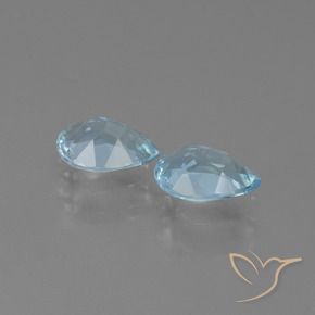 Shop natural 1.55ct スカイブルー トパーズ gems, 洋梨の形, from ブラジル at GemSelect. In stock, global shipping!