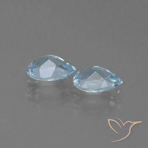 Shop natural 1.66ct スカイブルー トパーズ gems, 洋梨の形, from ブラジル at GemSelect. In stock, global shipping!
