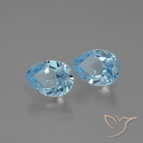 Shop natural 1.73ct スイスブルー トパーズ gems, 洋梨の形, from ブラジル at GemSelect. In stock, global shipping!
