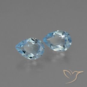 Shop natural 1.49ct スイスブルー トパーズ gems, 洋梨の形, from ブラジル at GemSelect. In stock, global shipping!