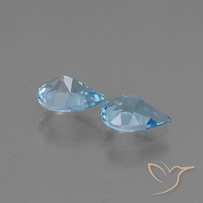 Shop natural 1.63ct スカイブルー トパーズ gems, 洋梨の形, from ブラジル at GemSelect. In stock, global shipping!