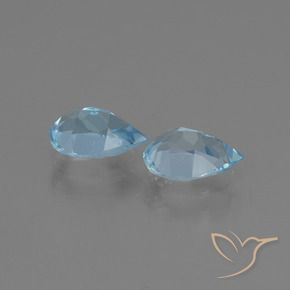 Shop natural 1.66ct スカイブルー トパーズ gems, 洋梨の形, from ブラジル at GemSelect. In stock, global shipping!