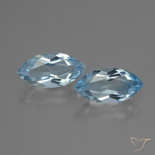 Shop natural 4.46ct スカイブルー トパーズ gems, マーキーズ, from ブラジル at GemSelect. In stock, global shipping!
