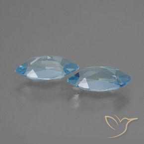 Shop natural 4.46ct スカイブルー トパーズ gems, マーキーズ, from ブラジル at GemSelect. In stock, global shipping!