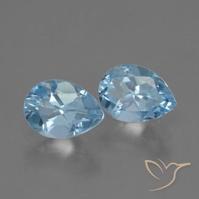 Shop natural 1.77ct スカイブルー トパーズ gems, 洋梨の形, from ブラジル at GemSelect. In stock, global shipping!