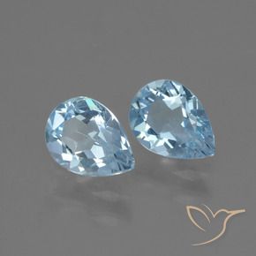 Shop natural 1.70ct スカイブルー トパーズ gems, 洋梨の形, from ブラジル at GemSelect. In stock, global shipping!