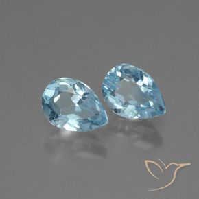 Shop natural 1.83ct スカイブルー トパーズ gems, 洋梨の形, from ブラジル at GemSelect. In stock, global shipping!