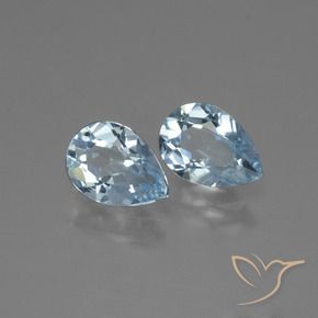 Shop natural 1.63ct スカイブルー トパーズ gems, 洋梨の形, from ブラジル at GemSelect. In stock, global shipping!
