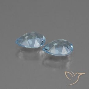 Shop natural 1.63ct スカイブルー トパーズ gems, 洋梨の形, from ブラジル at GemSelect. In stock, global shipping!