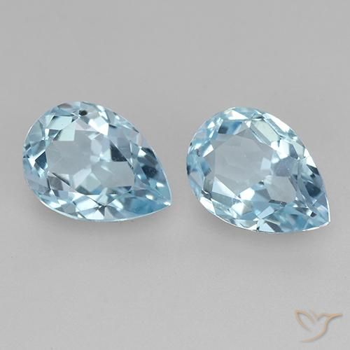 Shop natural 1.82ct スカイブルー トパーズ gems, 洋梨の形, from ブラジル at GemSelect. In stock, global shipping!