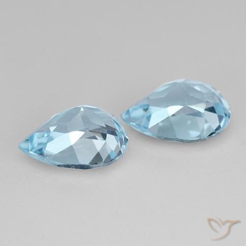 Shop natural 1.82ct スカイブルー トパーズ gems, 洋梨の形, from ブラジル at GemSelect. In stock, global shipping!