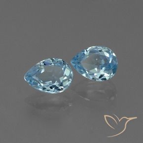Shop natural 1.89ct スイスブルー トパーズ gems, 洋梨の形, from ブラジル at GemSelect. In stock, global shipping!
