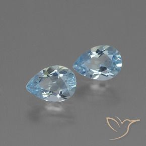 Shop natural 1.66ct スカイブルー トパーズ gems, 洋梨の形, from ブラジル at GemSelect. In stock, global shipping!