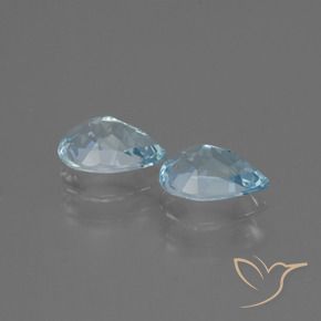 Shop natural 1.66ct スカイブルー トパーズ gems, 洋梨の形, from ブラジル at GemSelect. In stock, global shipping!