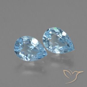 Shop natural 1.62ct スカイブルー トパーズ gems, 洋梨の形, from ブラジル at GemSelect. In stock, global shipping!