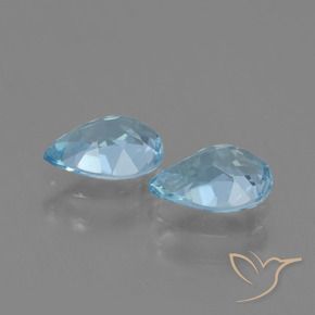 Shop natural 1.62ct スカイブルー トパーズ gems, 洋梨の形, from ブラジル at GemSelect. In stock, global shipping!