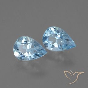 Shop natural 1.58ct スカイブルー トパーズ gems, 洋梨の形, from ブラジル at GemSelect. In stock, global shipping!