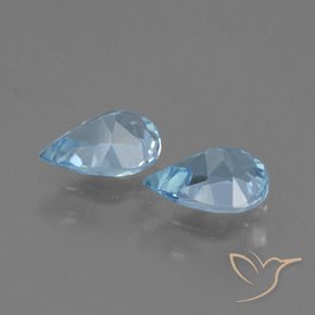 Shop natural 1.58ct スカイブルー トパーズ gems, 洋梨の形, from ブラジル at GemSelect. In stock, global shipping!