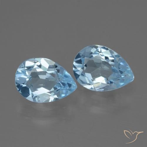 Shop natural 1.66ct スイスブルー トパーズ gems, 洋梨の形, from ブラジル at GemSelect. In stock, global shipping!