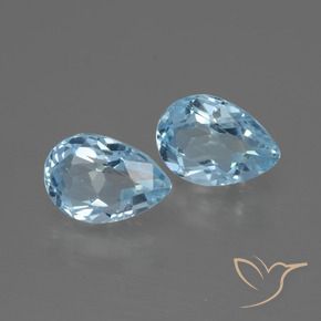 Shop natural 1.79ct スカイブルー トパーズ gems, 洋梨の形, from ブラジル at GemSelect. In stock, global shipping!