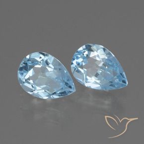 Shop natural 1.71ct スカイブルー トパーズ gems, 洋梨の形, from ブラジル at GemSelect. In stock, global shipping!