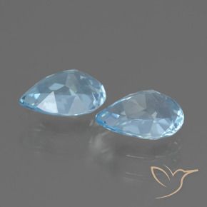 Shop natural 1.71ct スカイブルー トパーズ gems, 洋梨の形, from ブラジル at GemSelect. In stock, global shipping!