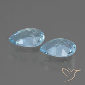 Shop natural 1.50ct スカイブルー トパーズ gems, 洋梨の形, from ブラジル at GemSelect. In stock, global shipping!
