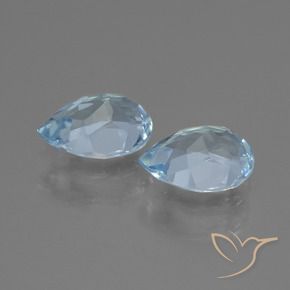 Shop natural 1.71ct スカイブルー トパーズ gems, 洋梨の形, from ブラジル at GemSelect. In stock, global shipping!
