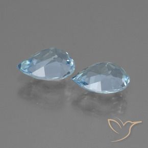 Shop natural 1.67ct スカイブルー トパーズ gems, 洋梨の形, from ブラジル at GemSelect. In stock, global shipping!