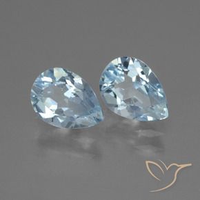 Shop natural 1.67ct スカイブルー トパーズ gems, 洋梨の形, from ブラジル at GemSelect. In stock, global shipping!