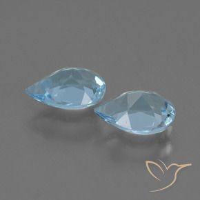 Shop natural 1.60ct スカイブルー トパーズ gems, 洋梨の形, from ブラジル at GemSelect. In stock, global shipping!